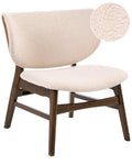 Armchair DAY Boucle Brown/ Light Beige