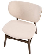 Armchair DAY Boucle Brown/ Light Beige