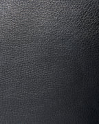 Recliner Chair BERGEN with Footrest Faux Leather Black