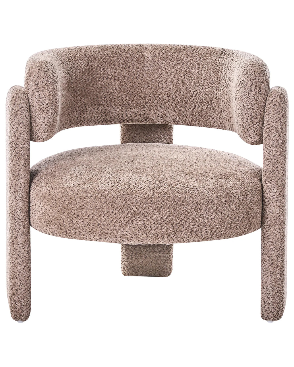 Armchair BUREA Chenille Taupe