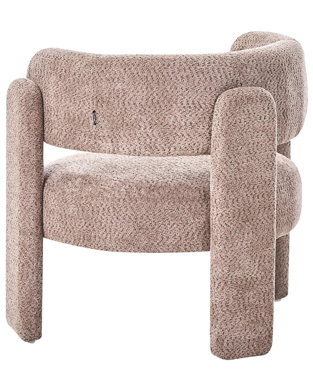 Armchair BUREA Chenille Taupe