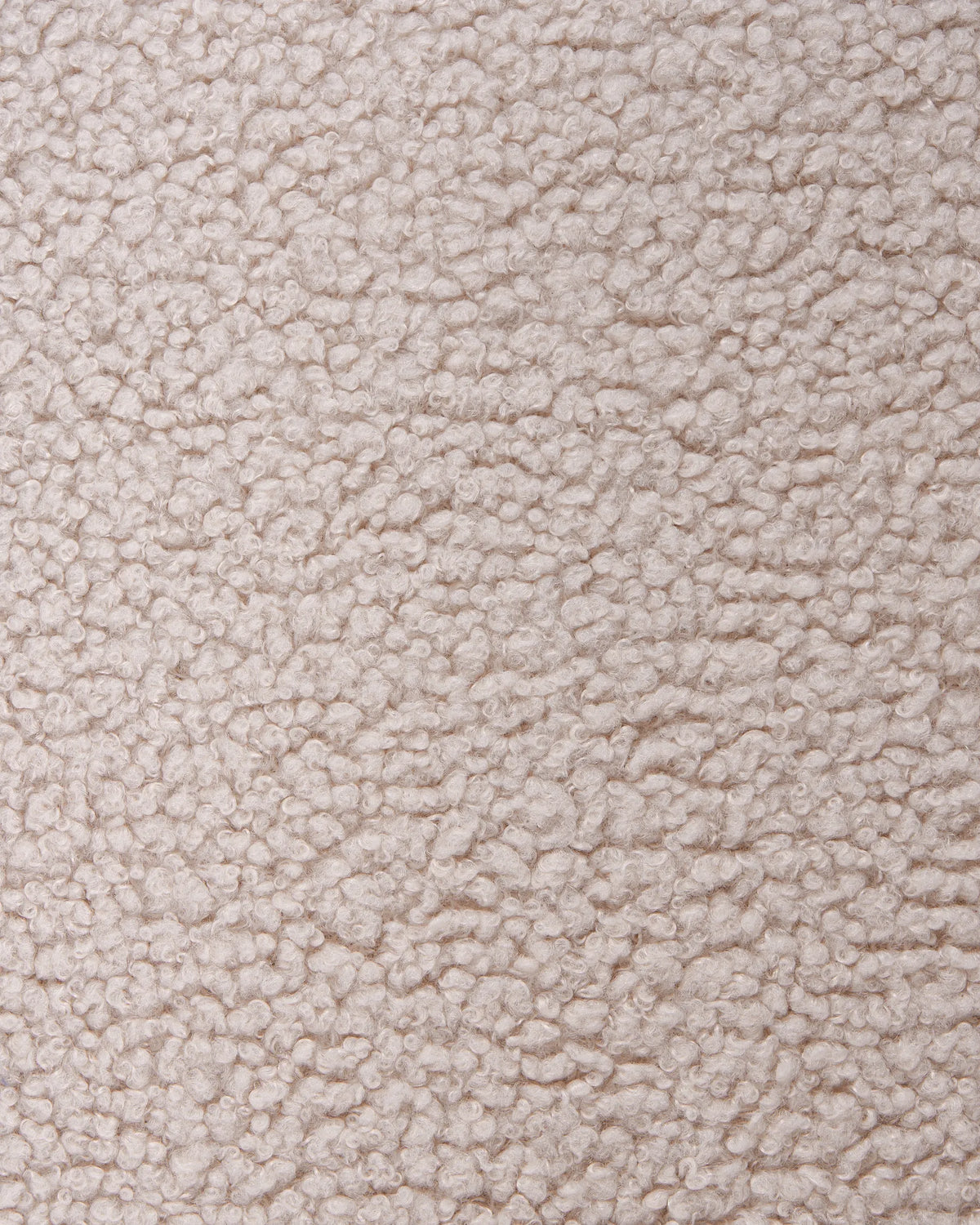 Armchair SELMA Boucle Dark Brown Beige — design detail