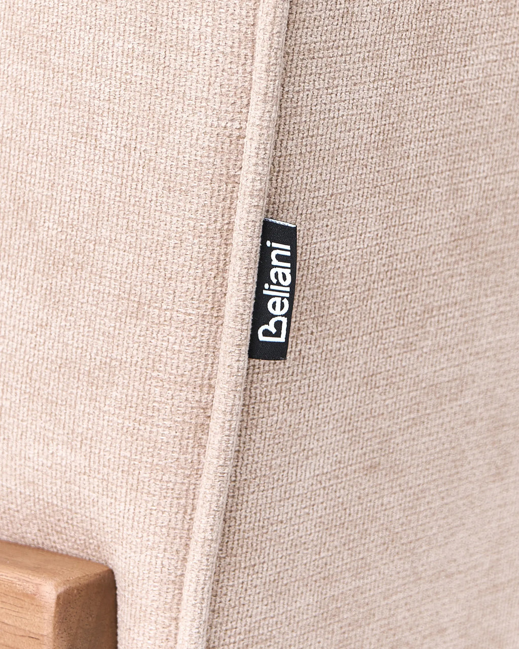 Armchair EVJE Faux Linen Beige