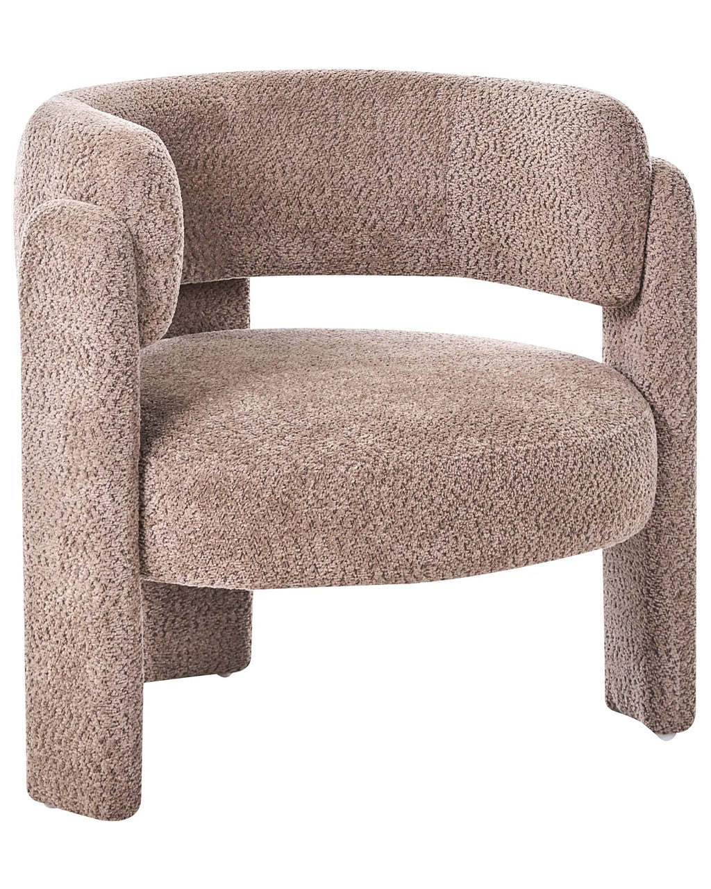 Armchair BUREA Chenille Taupe