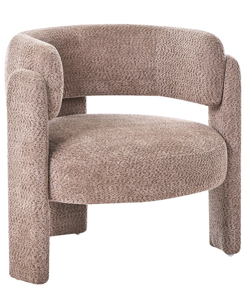 Armchair BUREA Chenille Taupe