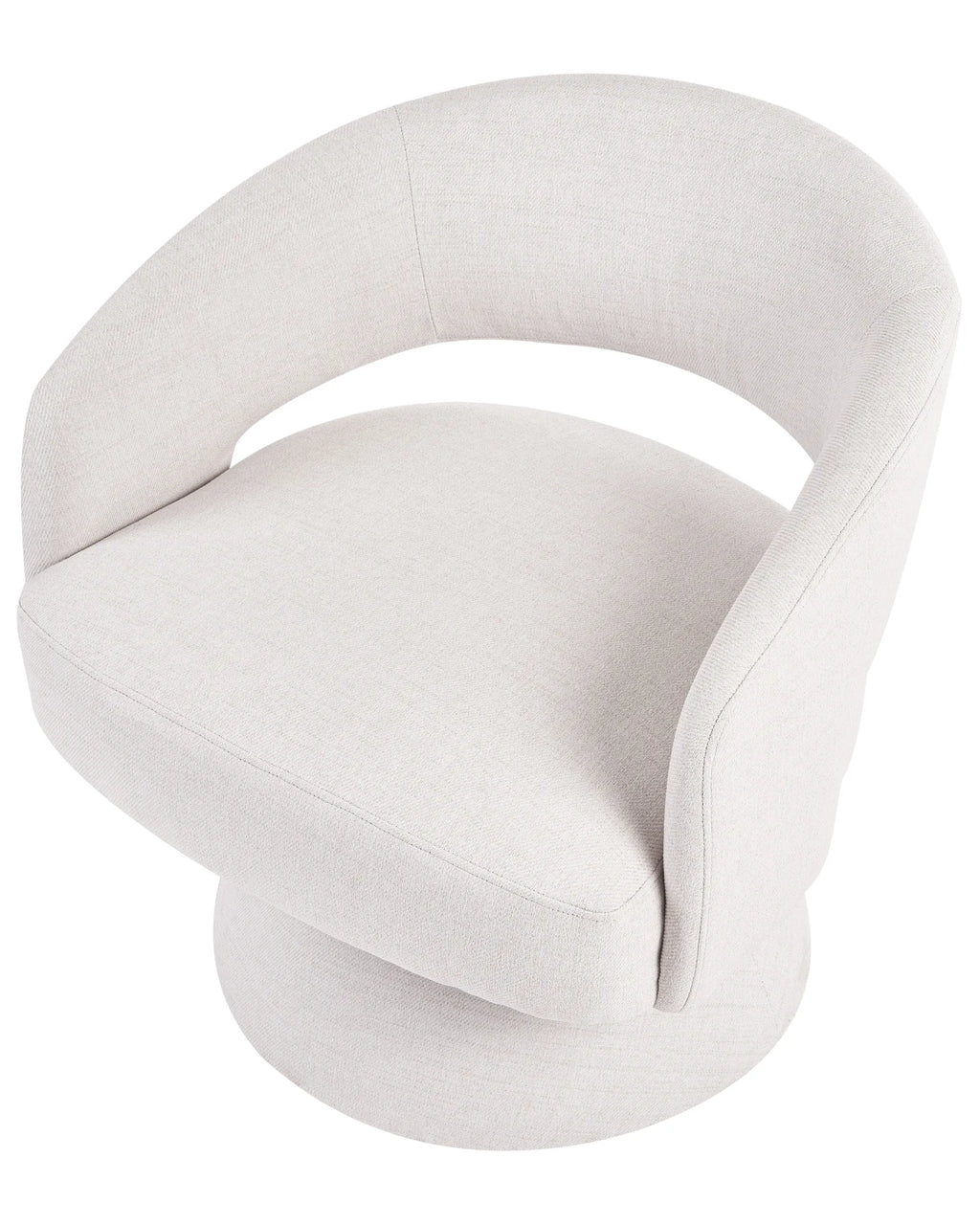 Swivel Armchair EIDAL Off-White