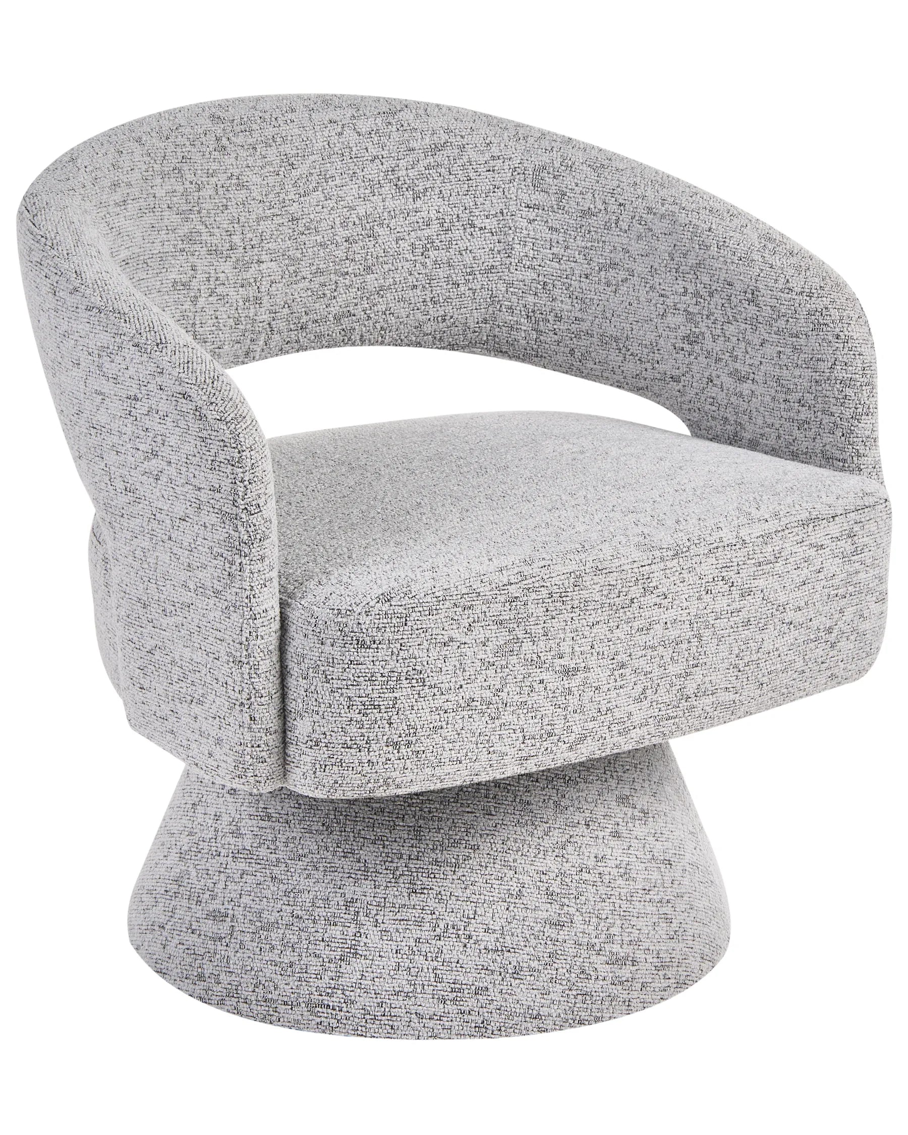 Swivel Armchair EIDAL Grey