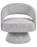 Swivel Armchair EIDAL Grey