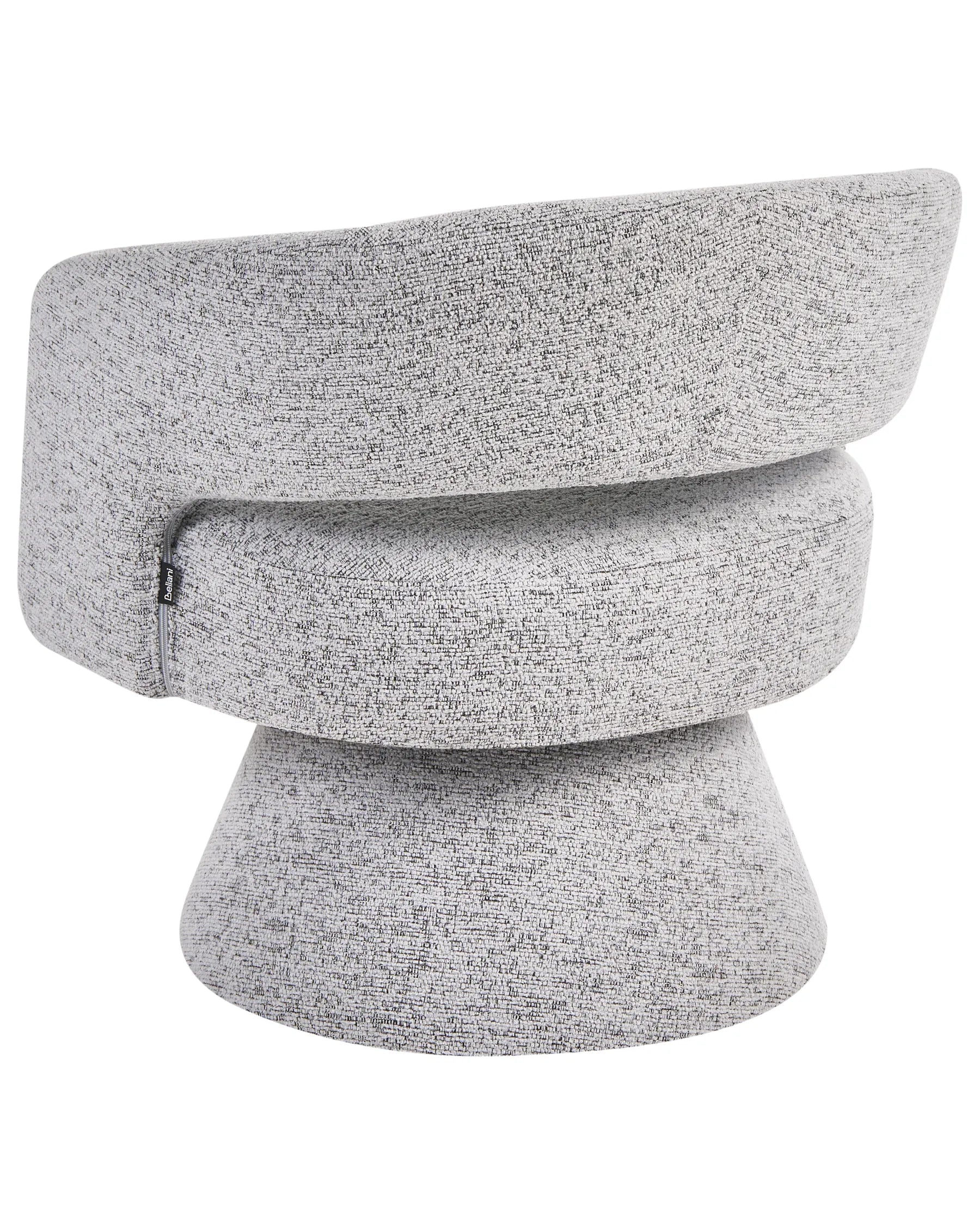 Swivel Armchair EIDAL Grey
