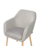 Dining Chair YORKVILLE II Velvet Taupe