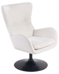 Swivel Armchair VIGGE Off-White