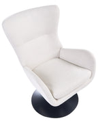 Swivel Armchair VIGGE Off-White