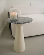 Side Table AMISTAD Metal White
