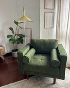 Armchair NURMO Fabric Dark Green