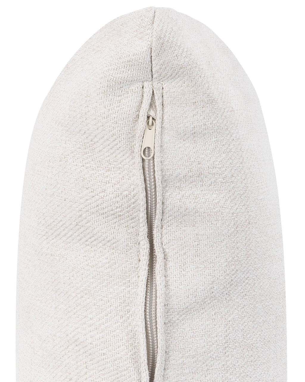 Swivel Armchair HORSENS with Storage Fabric Off-White