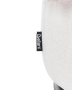 Swivel Armchair HORSENS with Storage Fabric Off-White