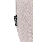 Swivel Armchair HORSENS with Storage Fabric Beige