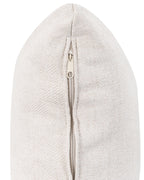Swivel Armchair RANDERS with Storage Fabric Off-White