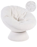 Swivel Armchair RINGSTED Boucle Off-White