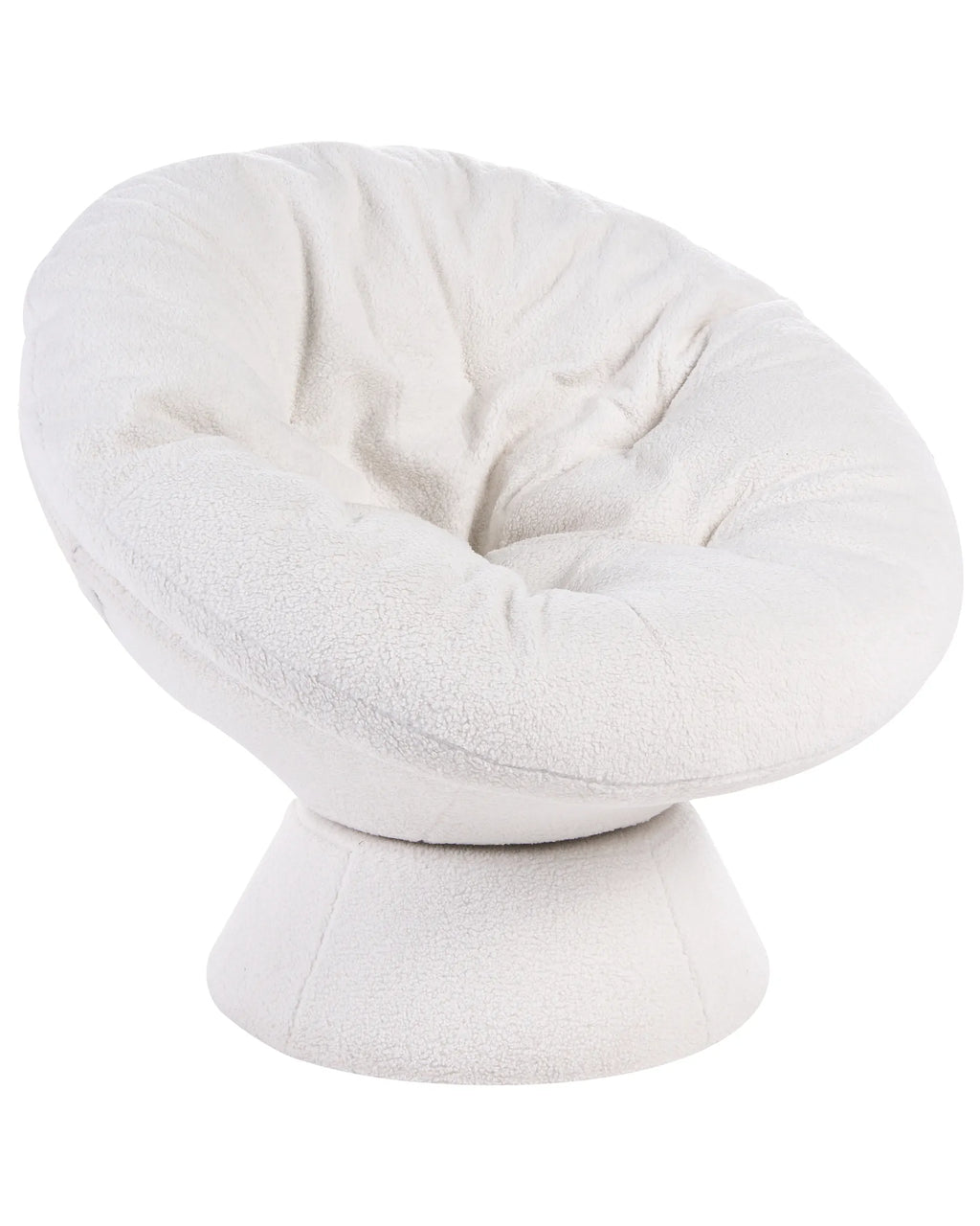 Swivel Armchair RINGSTED Boucle Off-White