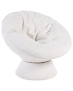Swivel Armchair RINGSTED Boucle Off-White