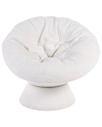 Swivel Armchair RINGSTED Boucle Off-White