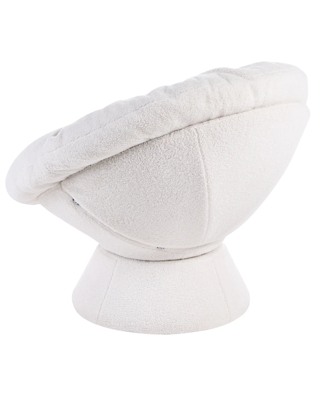 Swivel Armchair RINGSTED Boucle Off-White