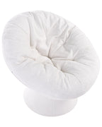 Swivel Armchair RINGSTED Boucle Off-White