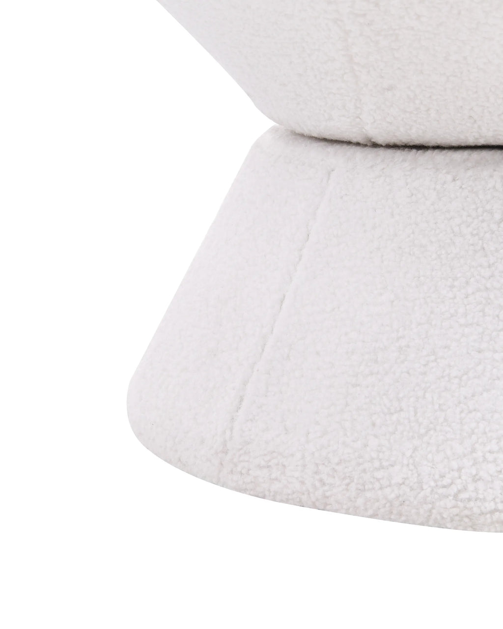 Swivel Armchair RINGSTED Boucle Off-White
