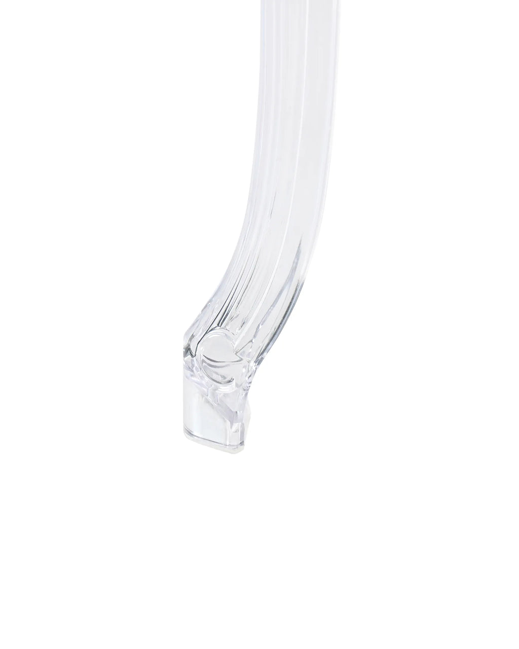 Set of 2 Dining Chairs VERMONT Transparent