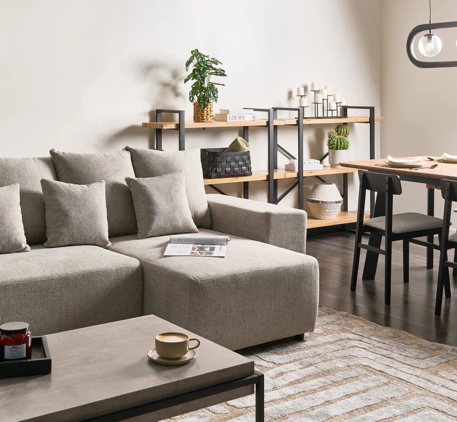Coffee Table ALTOS Grey Concrete Effect