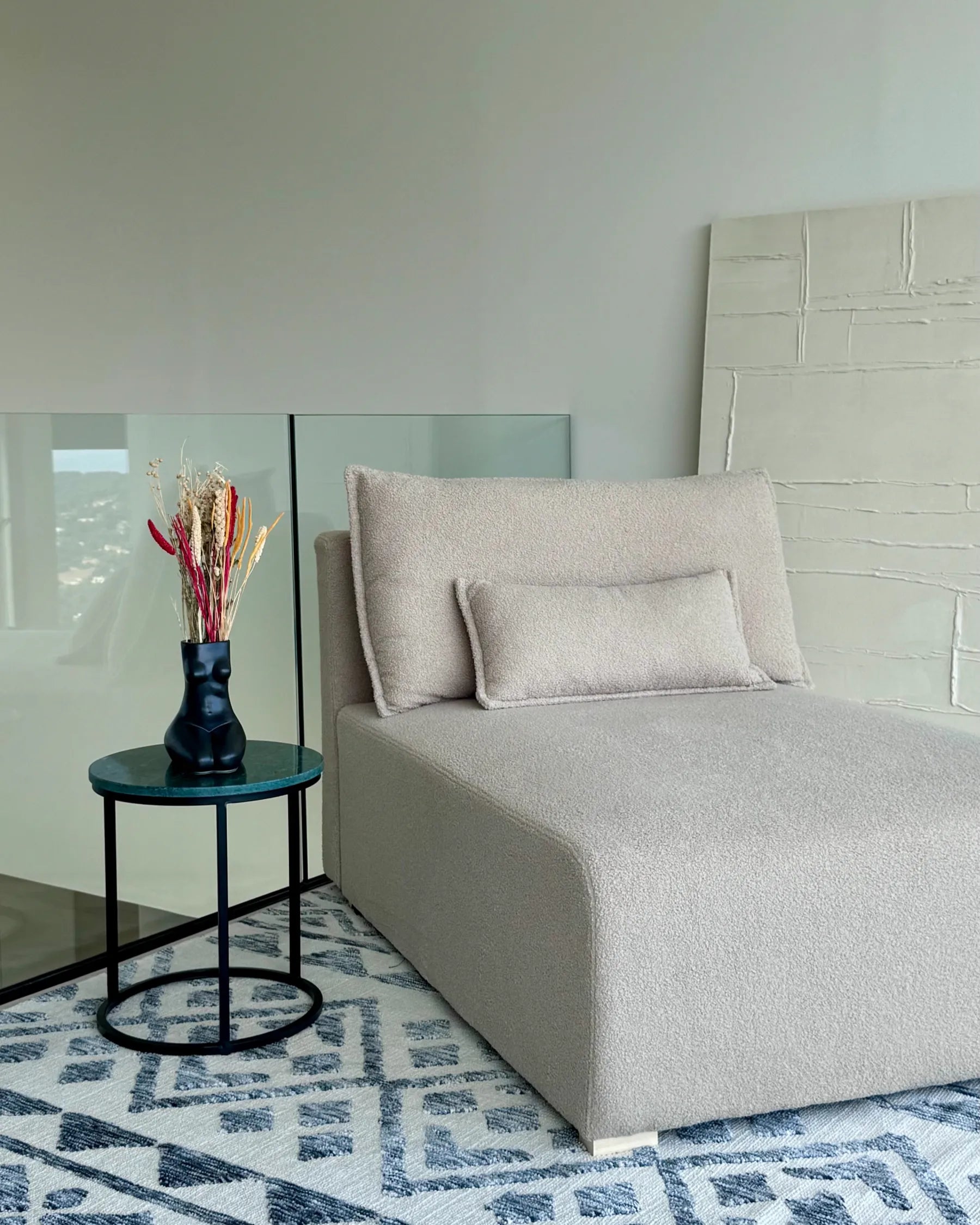 Side Table TYRELL Marble Dark Green