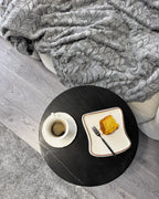 Side Table TYRELL Marble Black