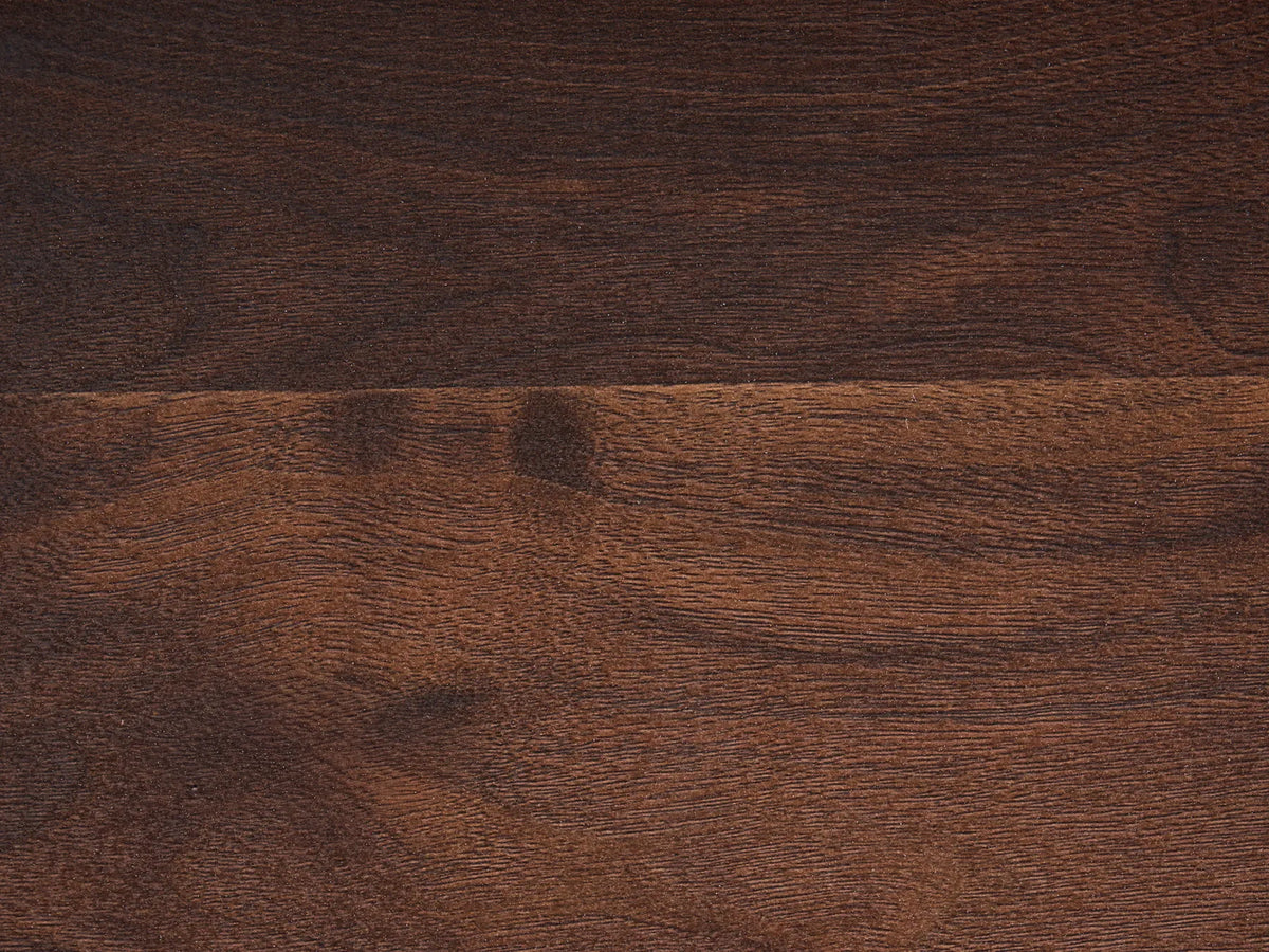 Set of 2 Coffee Tables HAVANA Dark Brown — close-up detail