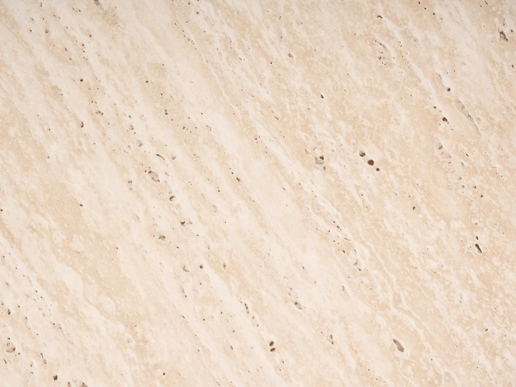 Set of 2 Coffee Tables MANTI Travertine Effect
