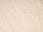 Set of 2 Coffee Tables MANTI Travertine Effect