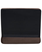 Armchair CHESTERFIELD Velvet Dark Brown