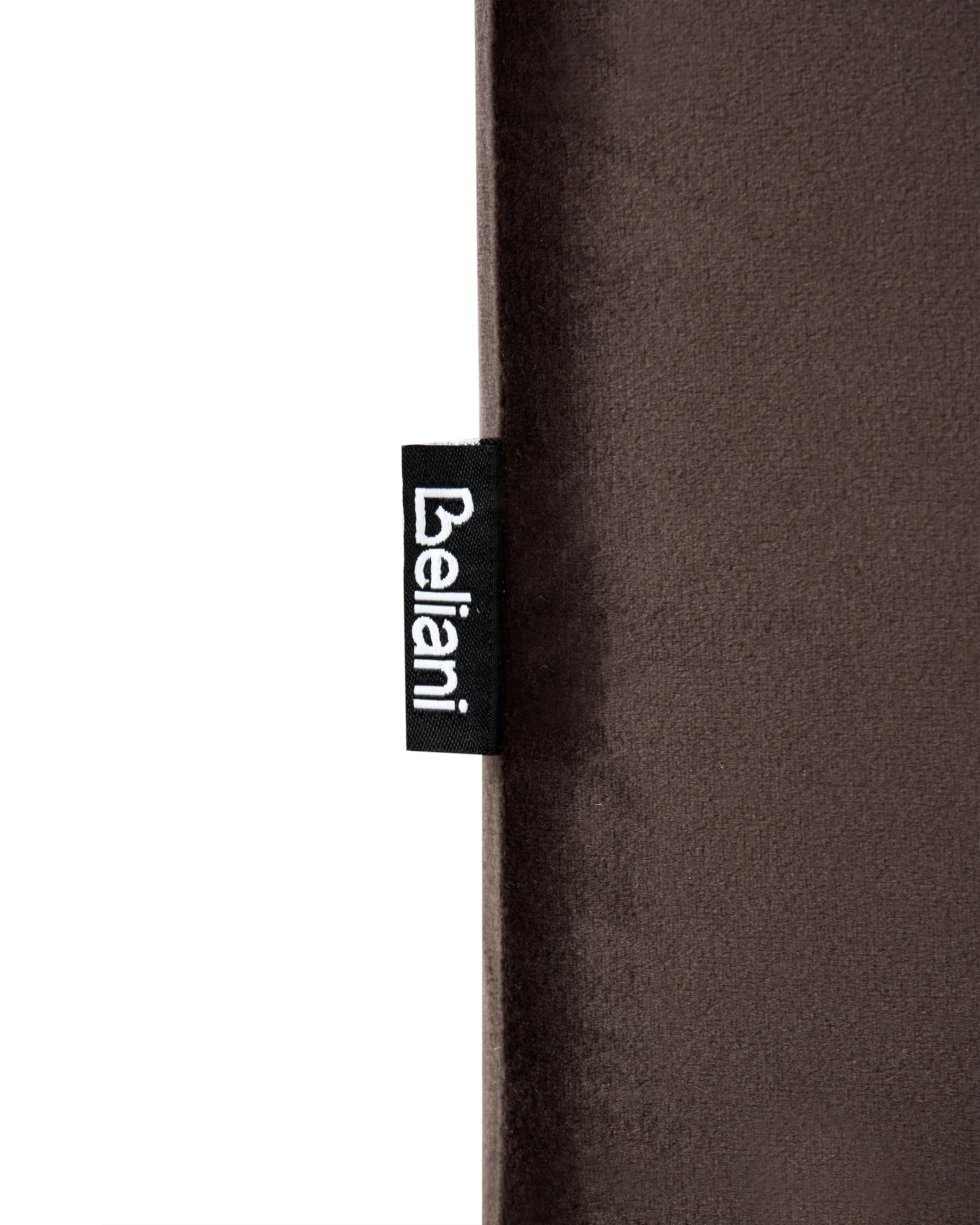 Armchair CHESTERFIELD Velvet Dark Brown
