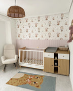 Rocking Chair KVELIA Fabric Off-White
