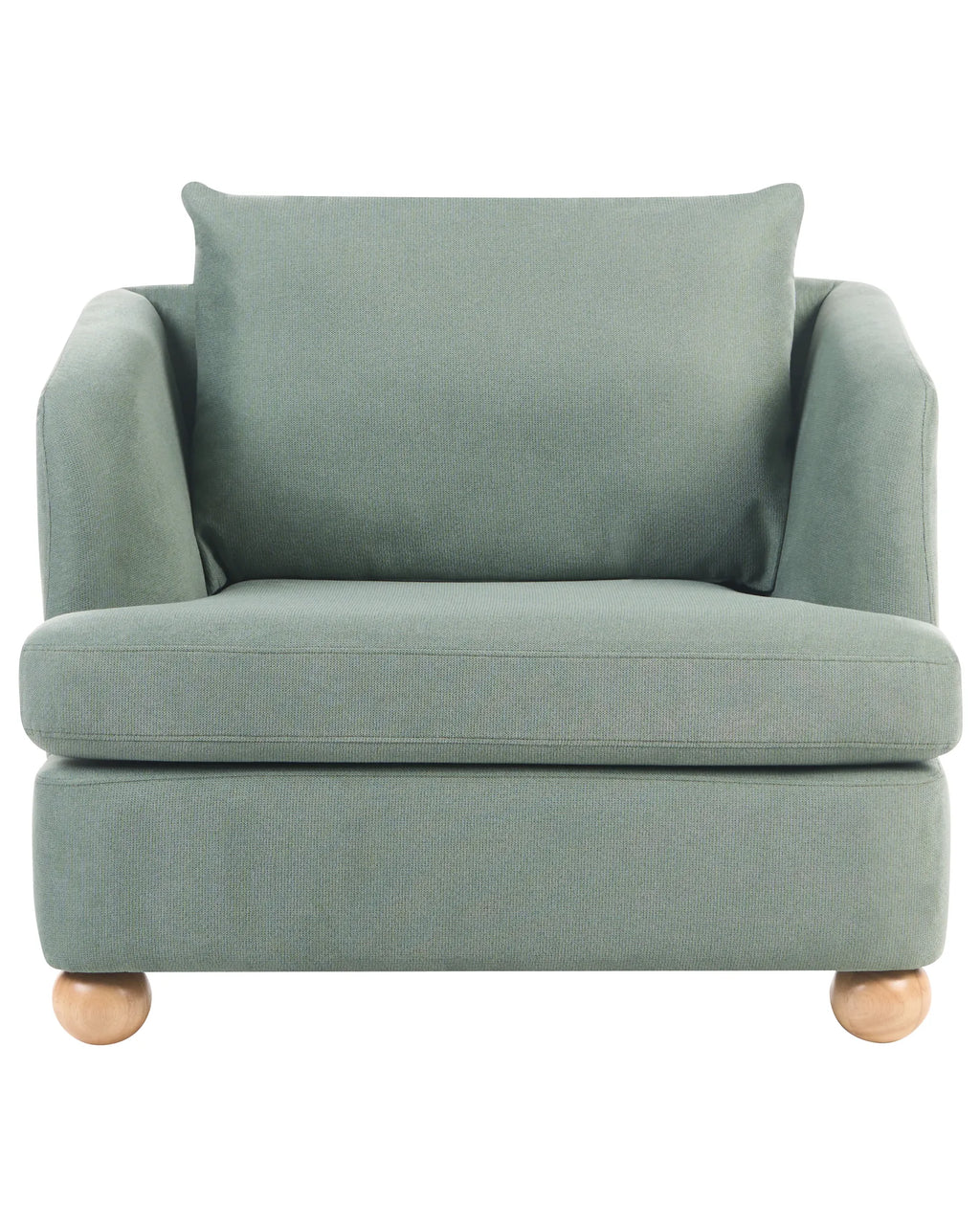 Armchair RATTVIK Fabric Light Green