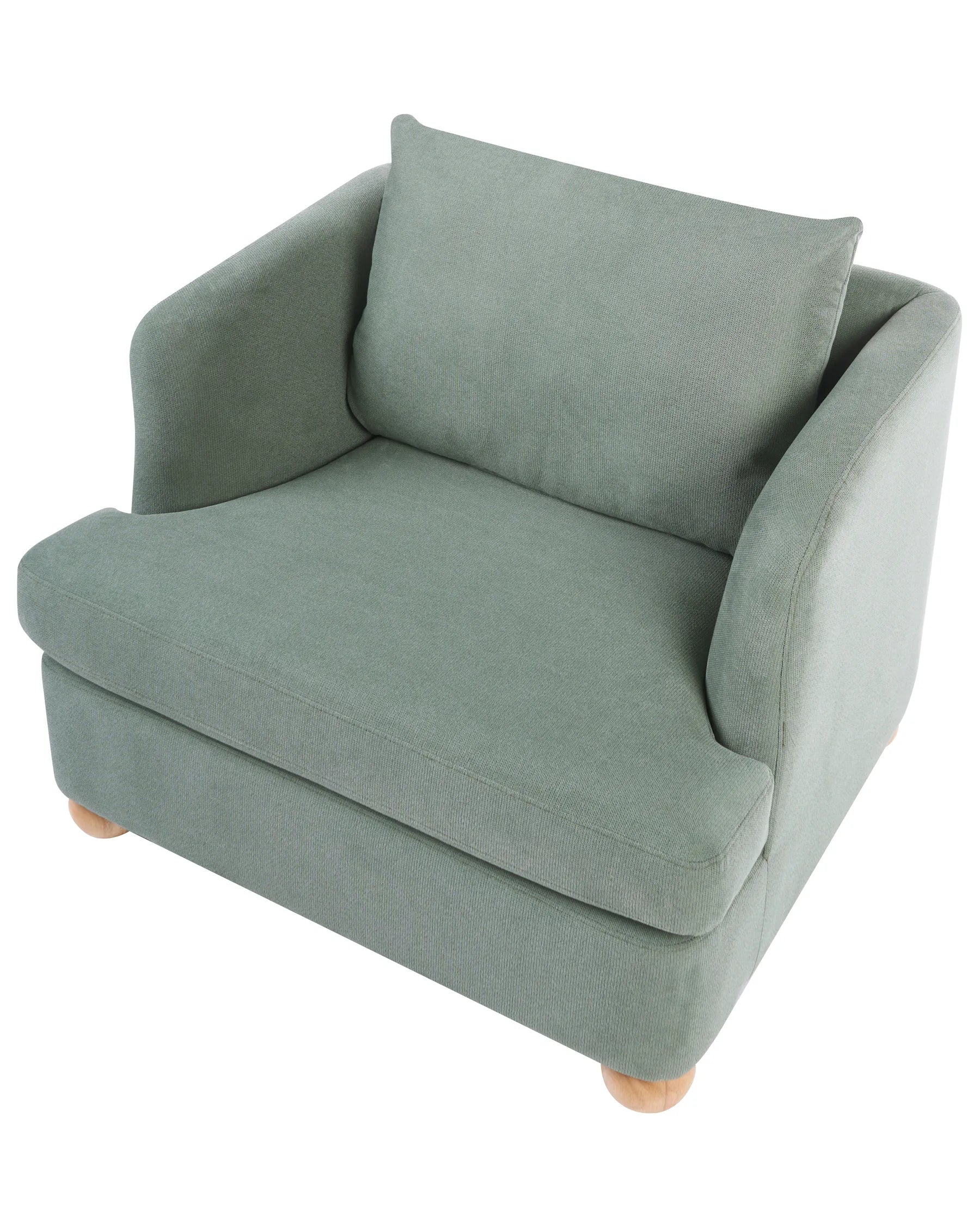 Armchair RATTVIK Fabric Light Green