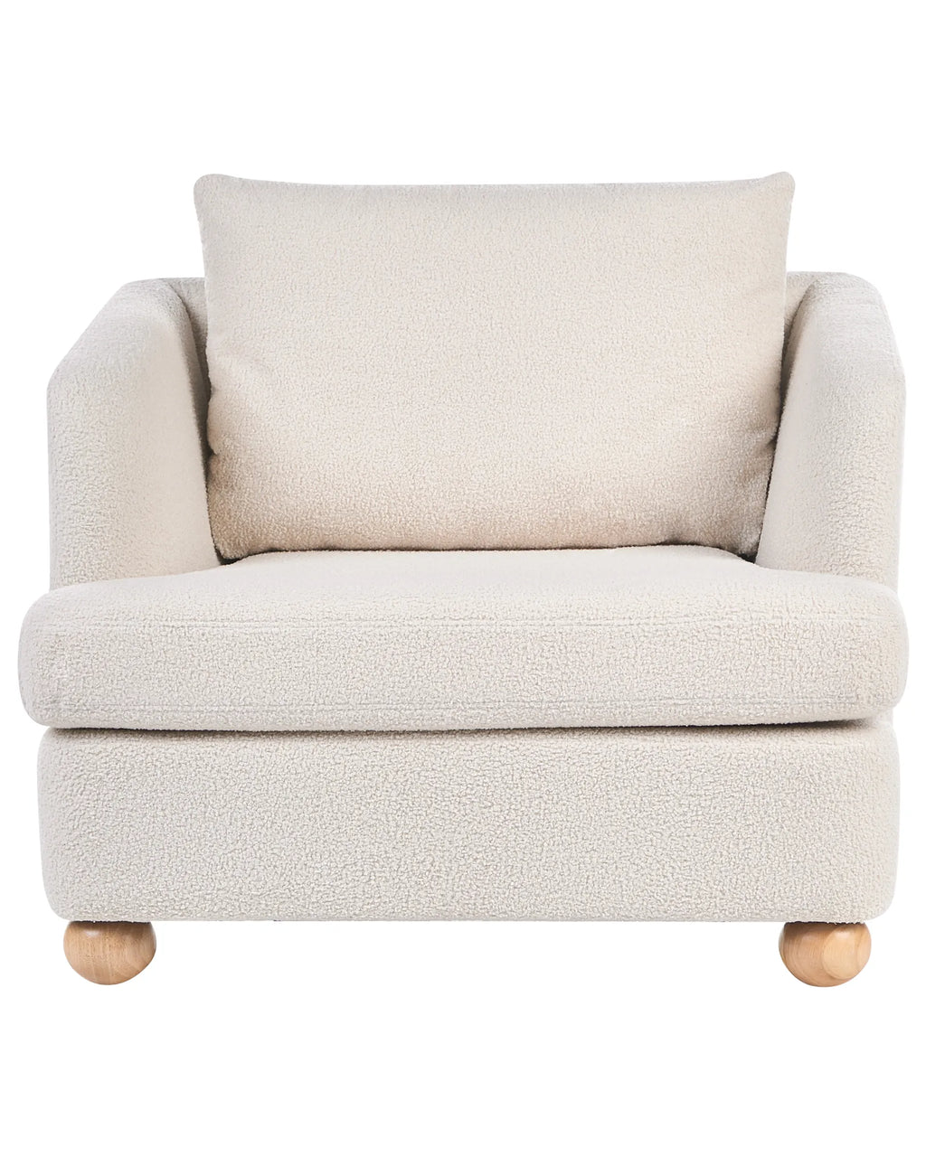 Armchair RATTVIK Boucle Off-White