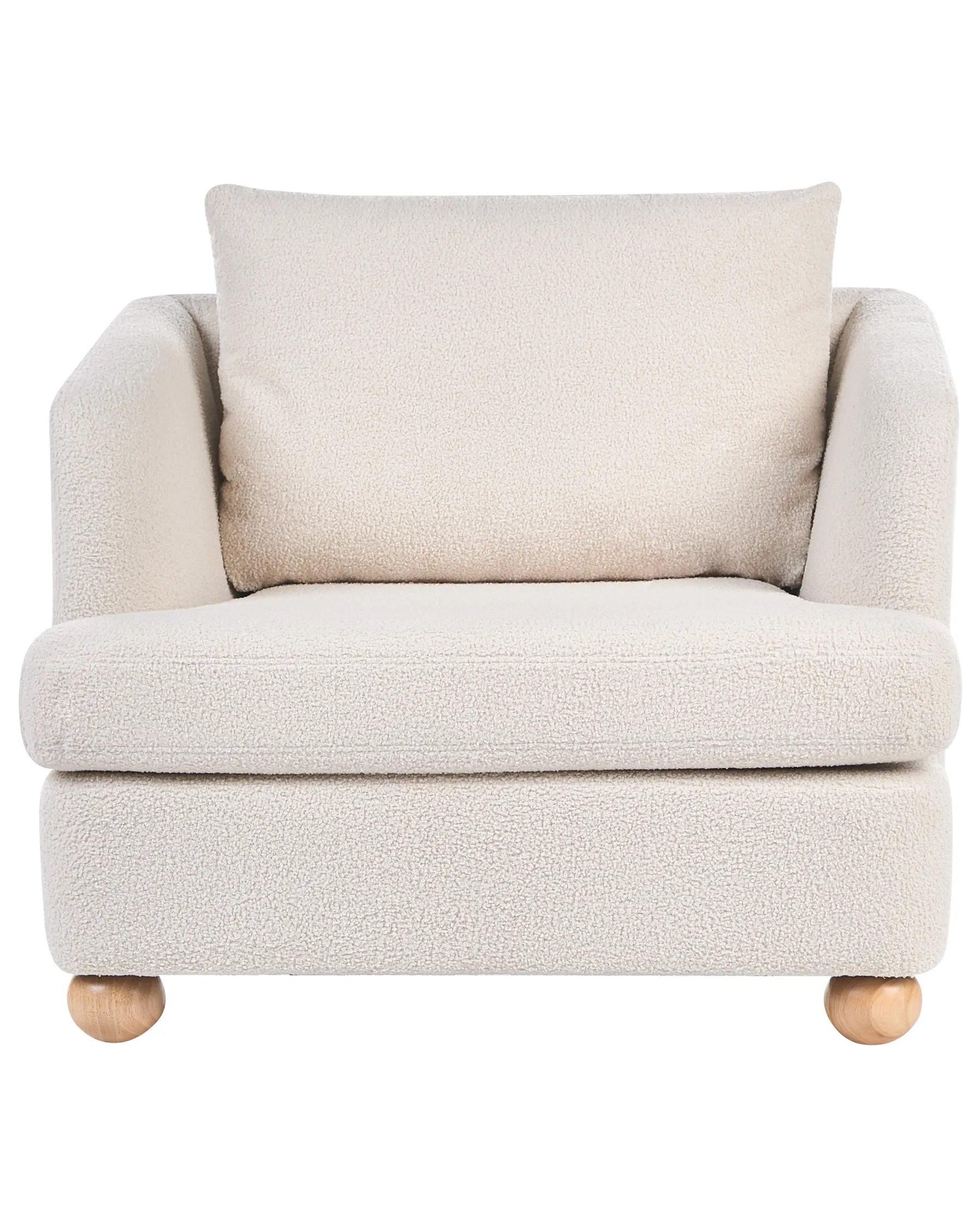 Armchair RATTVIK Boucle Off-White