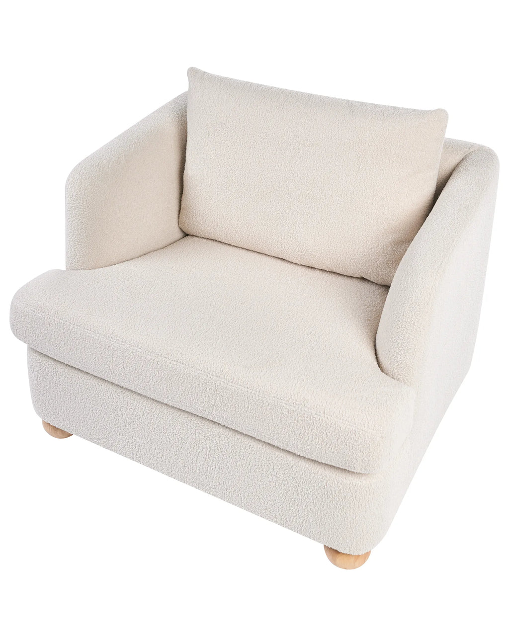 Armchair RATTVIK Boucle Off-White