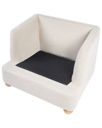 Armchair RATTVIK Boucle Off-White