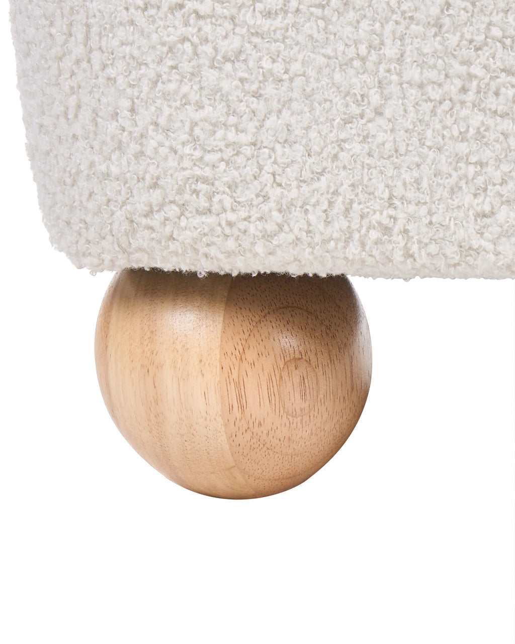 Armchair RATTVIK Boucle Off-White
