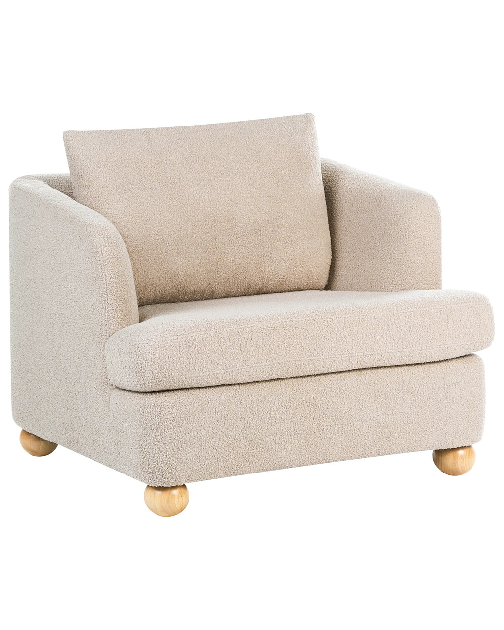 Armchair RATTVIK Boucle Beige
