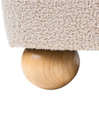 Armchair RATTVIK Boucle Beige