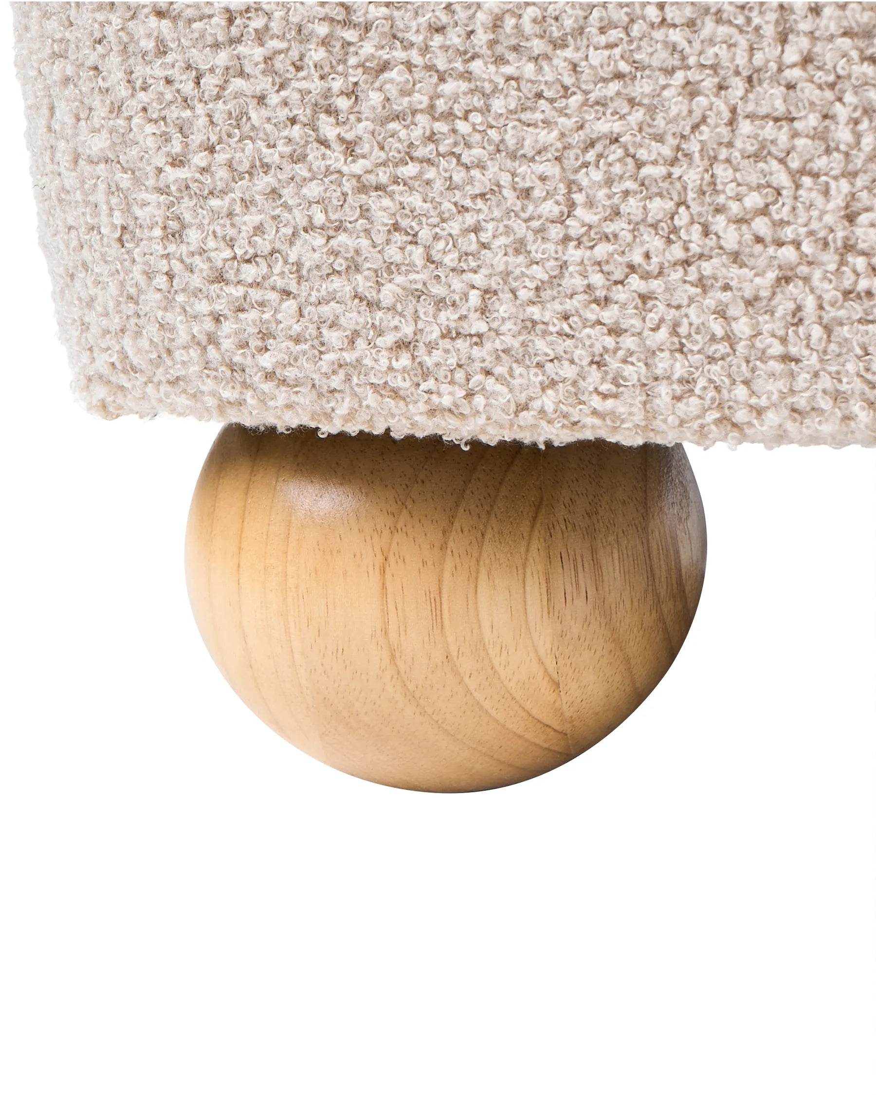 Armchair RATTVIK Boucle Beige