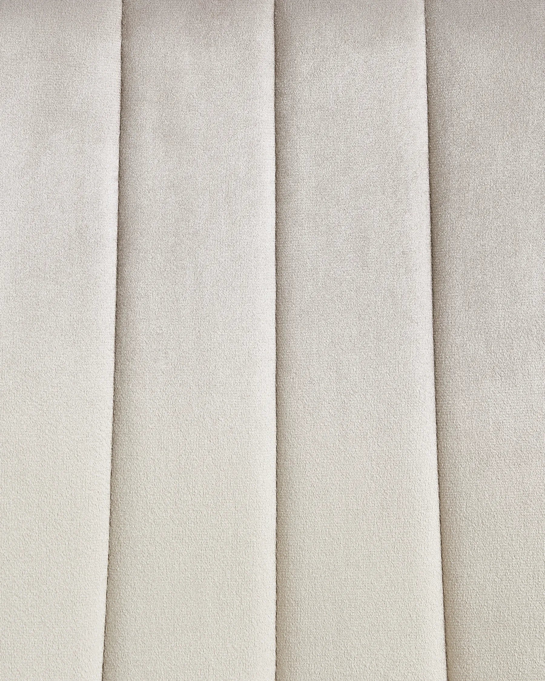 Set of 4 Dining Chairs KALISPELL Velvet Beige